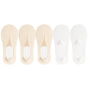 5 Pares meias invisiveis  feminina antiderrapante Ultra-fino
